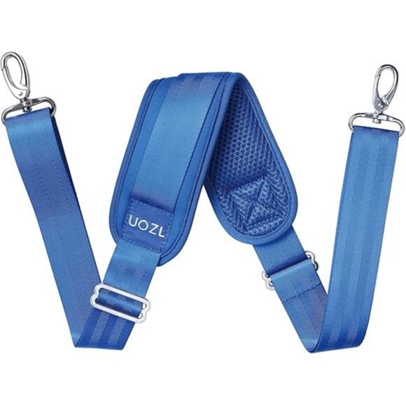 Adjustable Shoulder Strap Replacement Bag Strap Padded Laptop Messenger Luggage - Picture 7 of 7